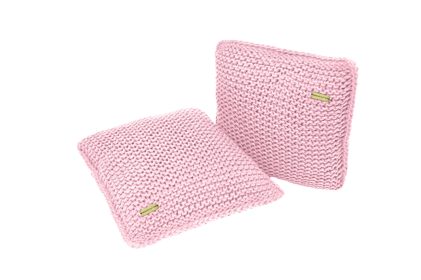 Knitted Cushion - Kunzite