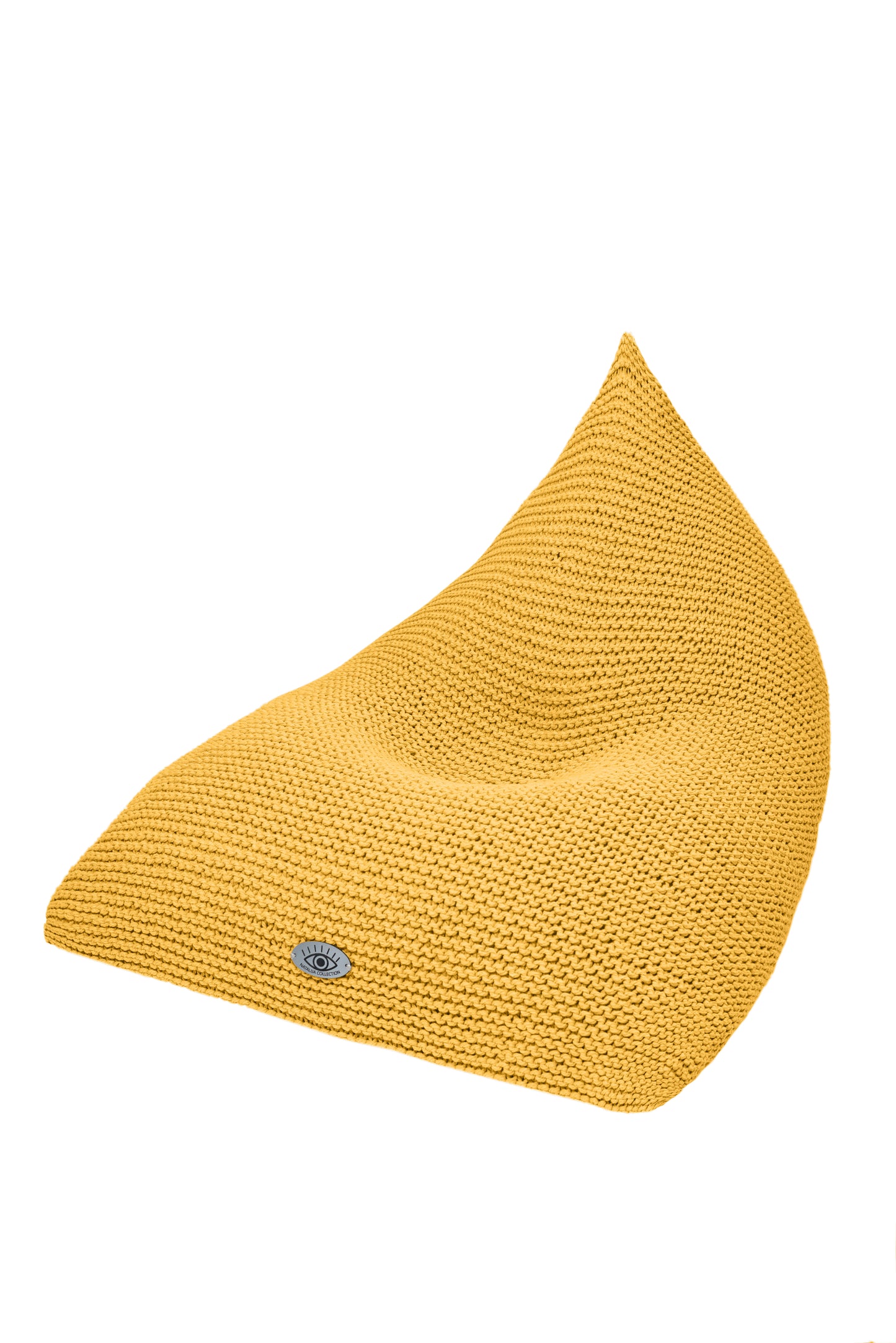 Knitted Bean Bag - Citrine